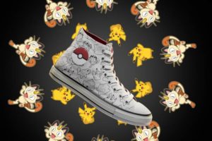 Converse celebrates its 25th anniversary by collaborating with Pokémon.